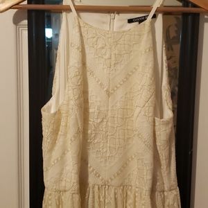 Lace maxi dress